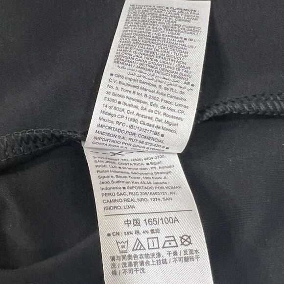 Old Navy Black Sheath Dress L Below Knee Sleeveless Cotton Tie Back NWT - Picture 13 of 14